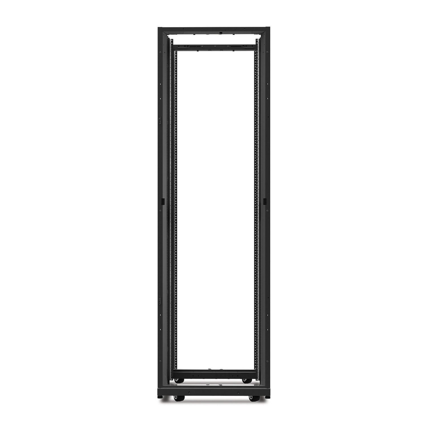 Serverrack, Daten-Schrank, Rack-Mount, Metallrahmen, Rollbares Gestell