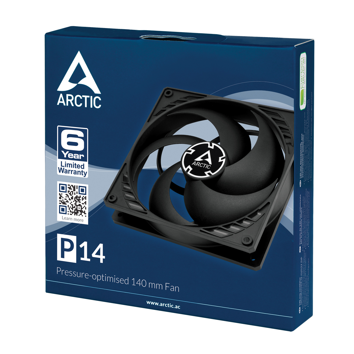 Cooler Gehäuse 140 mm PWM PST (Arctic Cooling P14)
