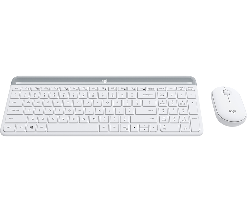 Logitech Tastatur-Maus-Set MK470, weiß