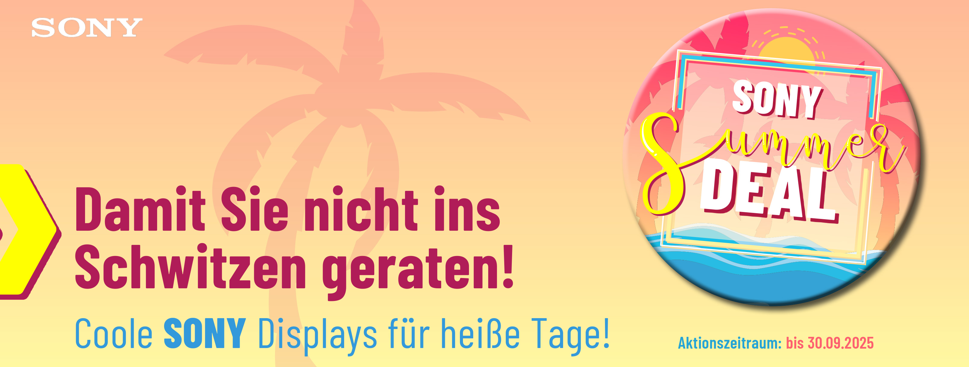 Werbung, Plakat, Sommer