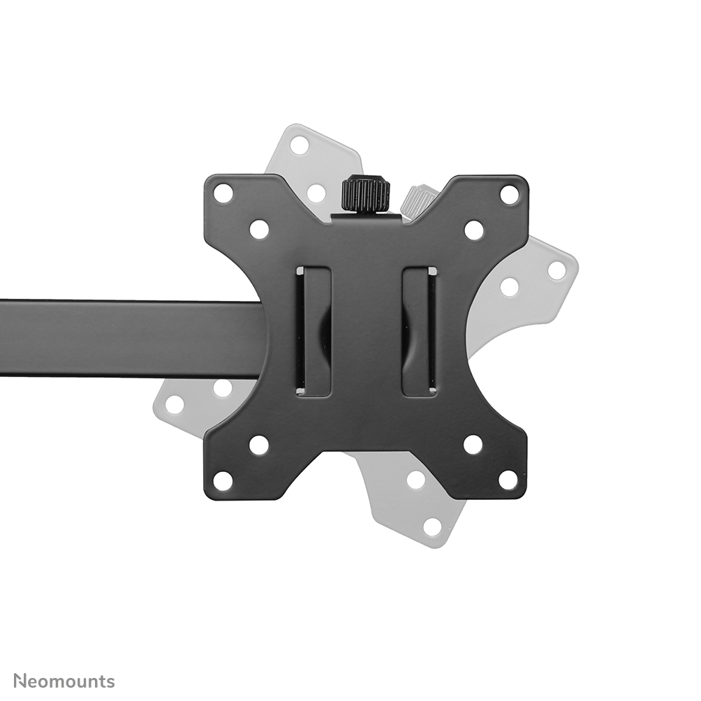 Neomounts Monitor-Tischhalterung - Klemme /Bolzen - 8 kg - 25,4 cm (10 Zoll) - 81,3 cm (32 Zoll) - 100 x 100 mm - Schwarz