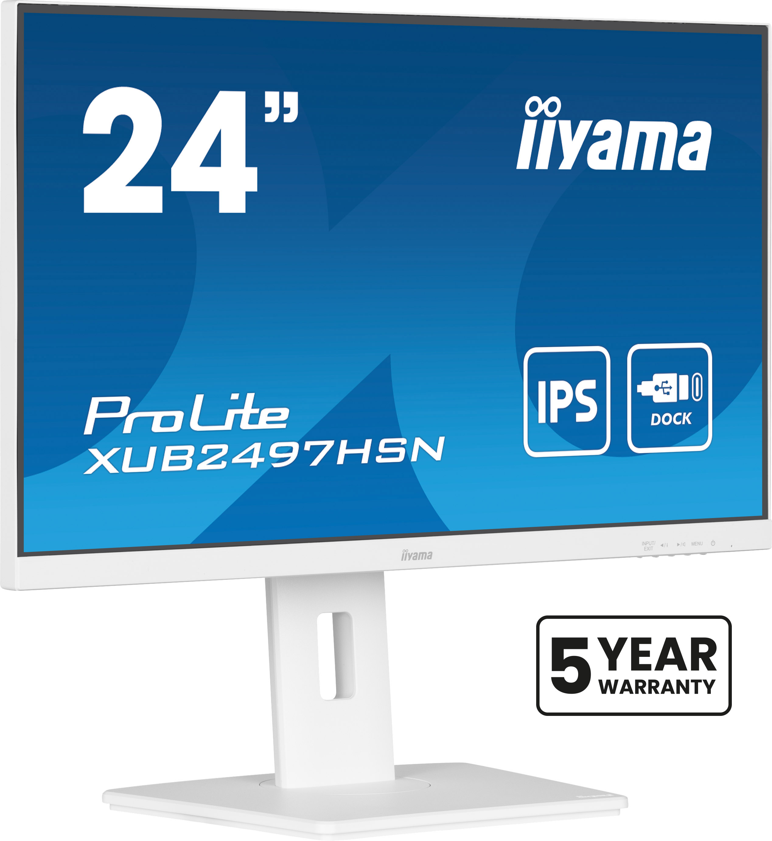 IIYAMA Monitor XUB2497HSN-W2 inkl. 5 Jahre Hersteller-Garantie Computerausrüstung, Elektronik, Hardware, Überwachen, Bildschirm