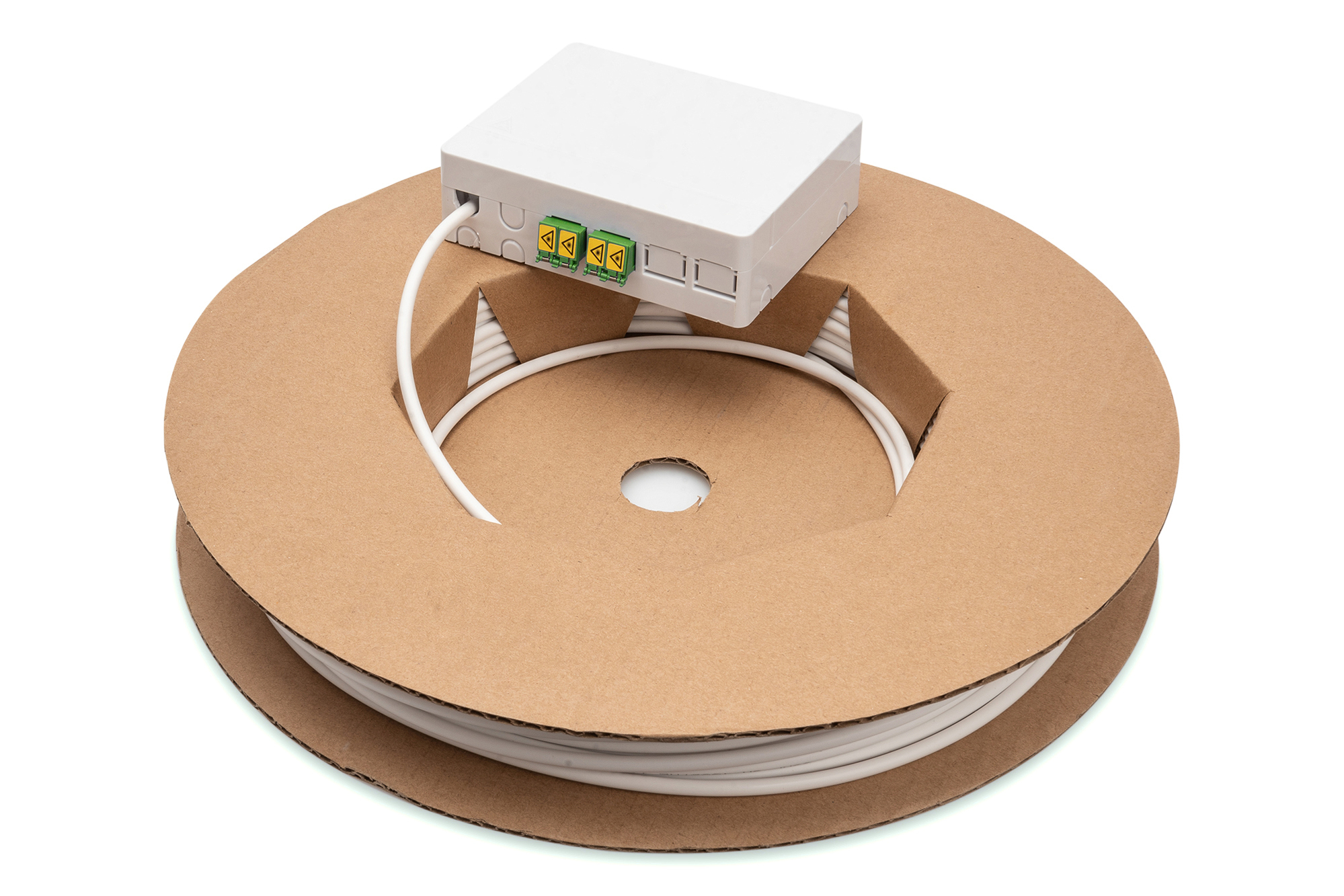 DIGITUS DN-948050 Fttx Installationskit, Vorkonfektioniert, 4-Faser, LC/APC Stecker, Länge 50m DIGITUS DN-948050 Fttx Installationskit, Vorkonfektioniert, 4-Faser, LC/APC Stecker, Länge 50m