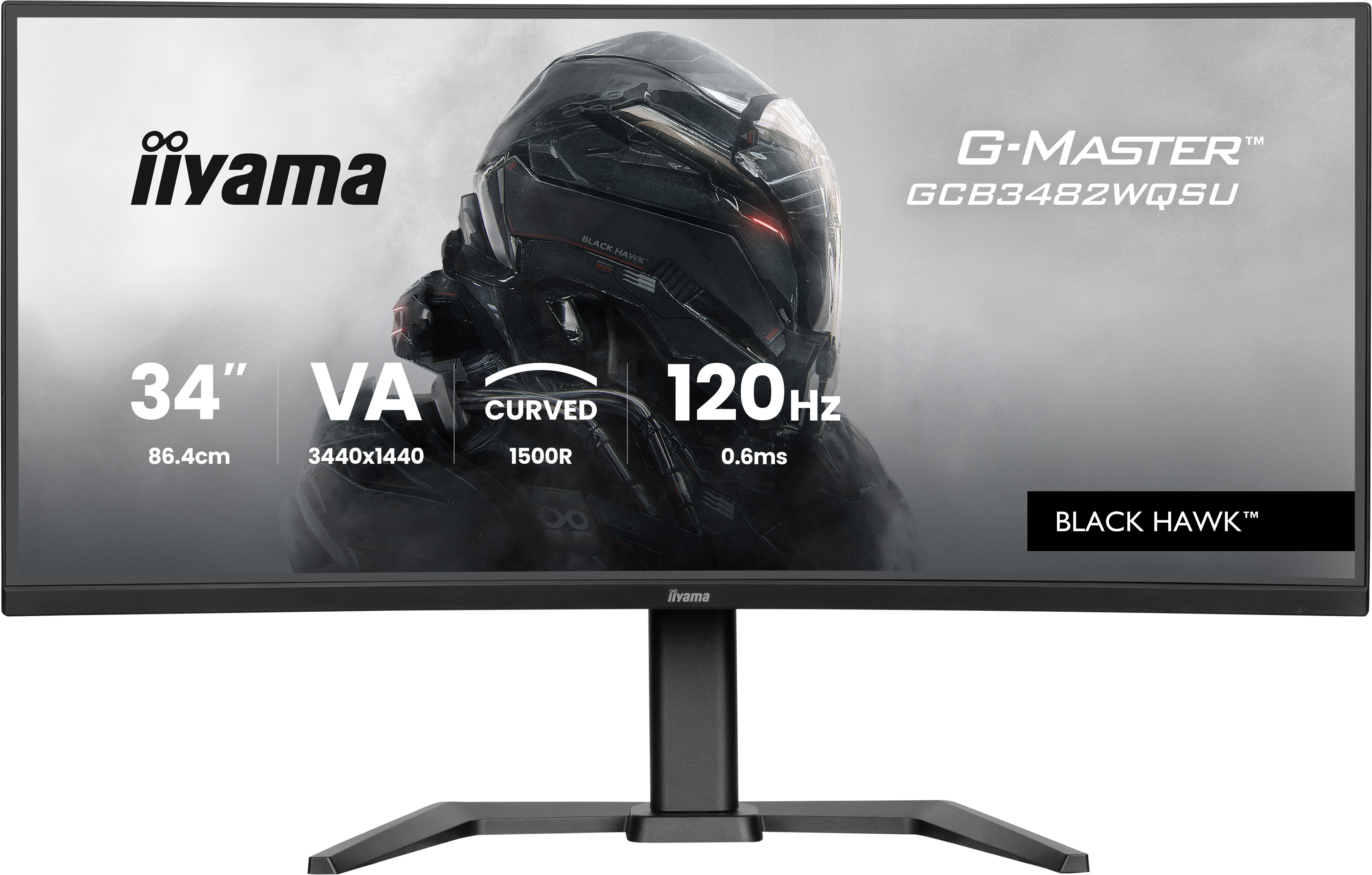 IIYAMA Monitor GCB3482WQSU-B1 Computerausrüstung, Überwachen, Bildschirm, FERNSEHER