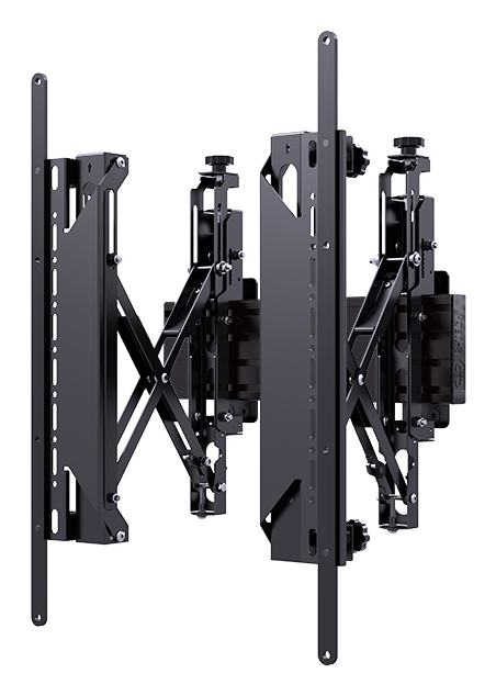 B-TECH SYSTEM X - Pop-Out Ultra Stretch Signage Mount with Micro-Adjustment for LG86BH5C Portrait (VESA 600 x 200) BT9909/B B-TECH SYSTEM X - Pop-Out Ultra Stretch Signage Mount with Micro-Adjustment for LG86BH5C Portrait (VESA 600 x 200) BT9909/B