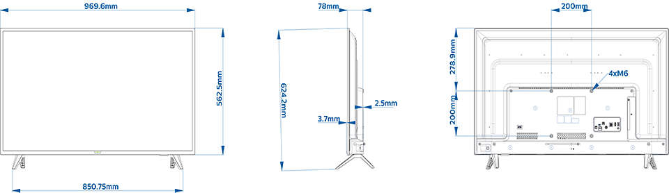 Philips 43HFL5114