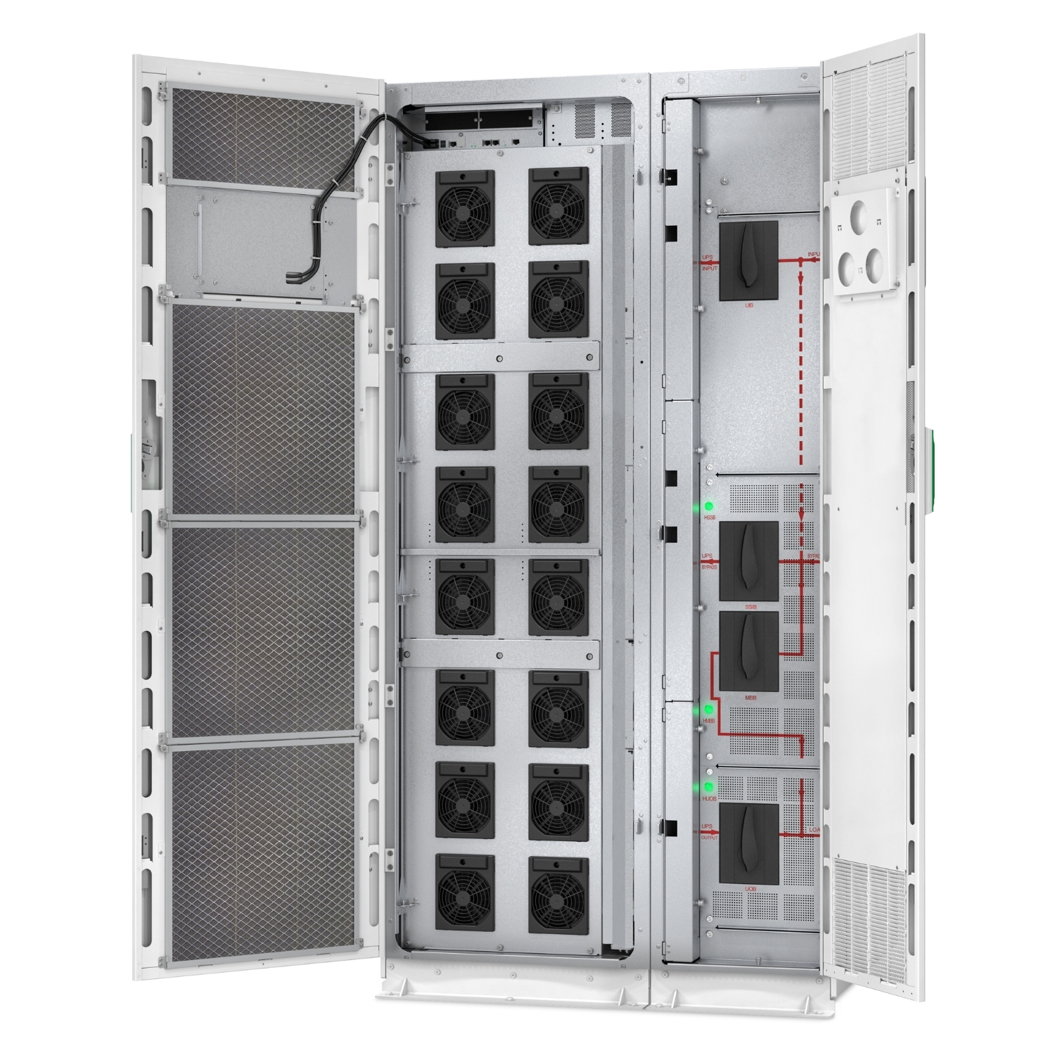 APC Galaxy VM 200 kVA UPS Parallel 400-400 V with Backfeed protection, Start up 5x8