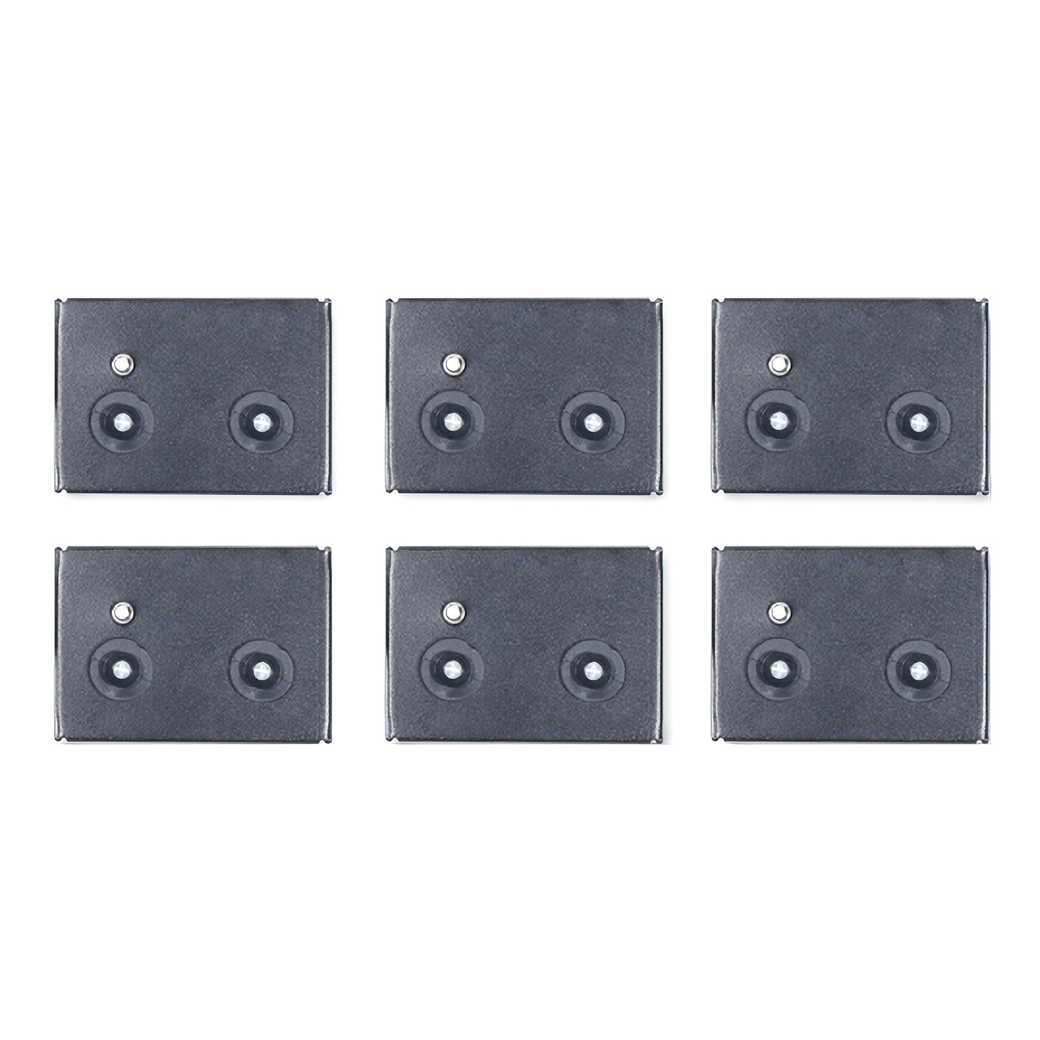 Karten-Slot, 8 Stück, Schwarz, Kunststoff, Elektronikbauteil