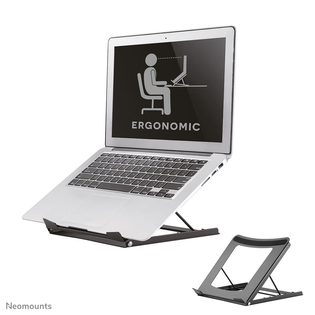 Neomounts NSLS075BLACK Laptop-Halterung 10-16" - faltbar - kompakt - universal Neomounts NSLS075BLACK Laptop-Halterung 10-16" - faltbar - kompakt - universal