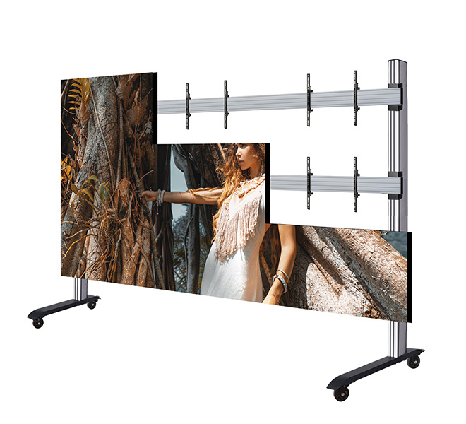 B-TECH SYSTEM X - 163 inch LG LSAC LED Bloc Ultimate Mobile Videowall Display BT9371-LG-LSAC-3X3/BB B-TECH SYSTEM X - 163 inch LG LSAC LED Bloc Ultimate Mobile Videowall Display BT9371-LG-LSAC-3X3/BB