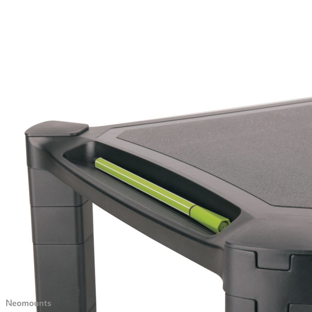 Neomounts Monitor-/Laptop-Erhöhung - Freistehend - 10 kg - 25,4 cm (10 Zoll) - 81,3 cm (32 Zoll) - Höhenverstellung - Schwarz