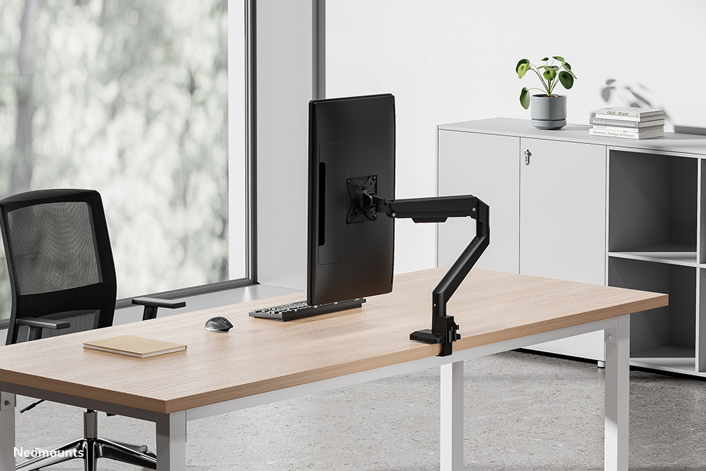 monitorarm, desk montage, verstellbare arms, computer monitor, ergonomische einrichtung