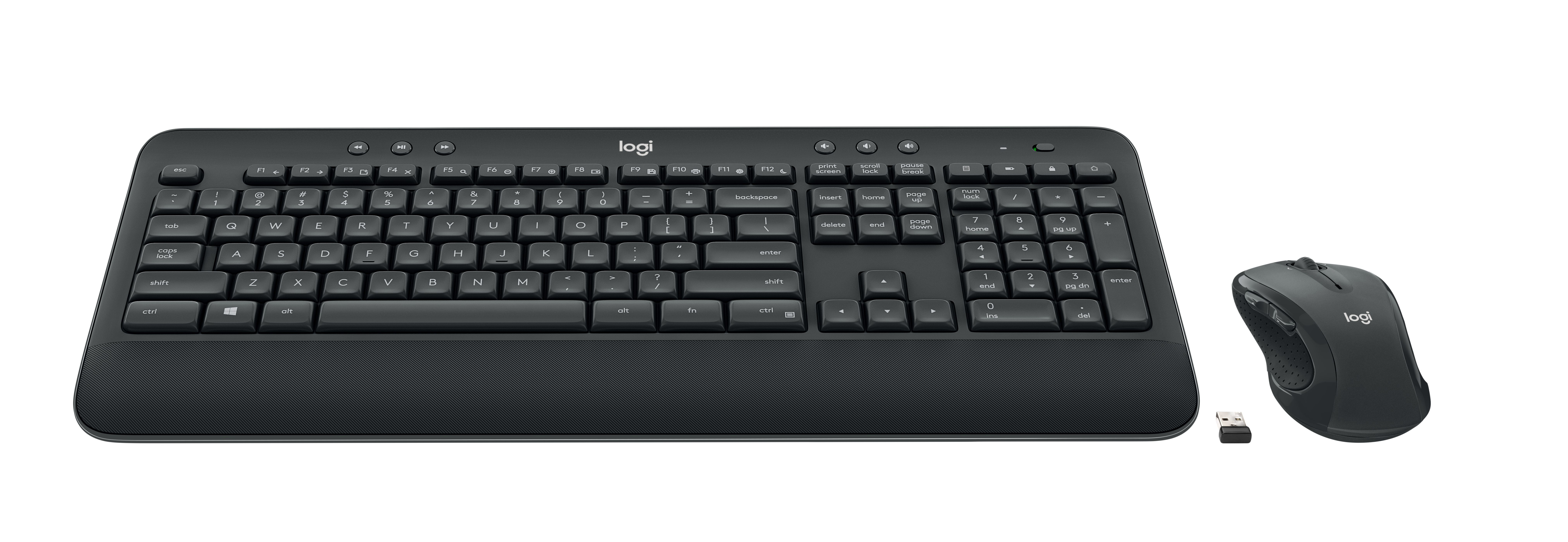 Logitech Tastatur-Maus-Set MK545, schwarz