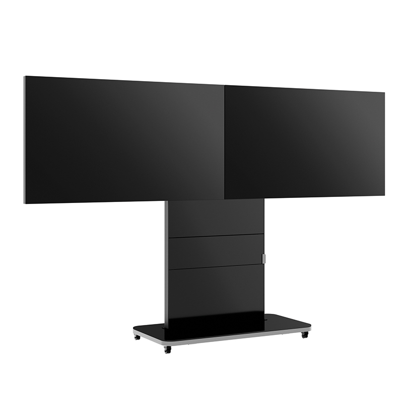 HAGOR Pro-Tower L  Dual schwarz Bildschirm, Computer-Hardware, Überwachen, Tabelle, Lampe