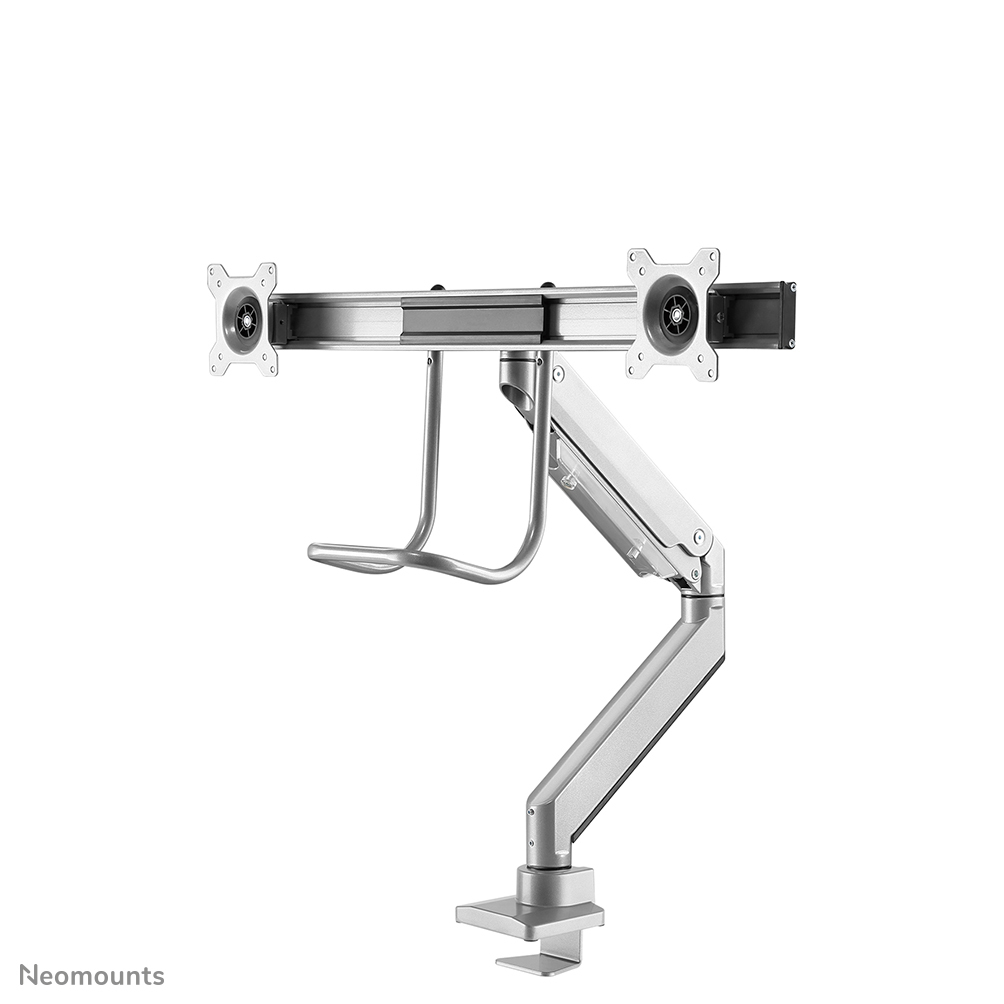 monitorarm, articulating, stahl, klemme, verstellbar