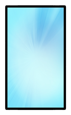 tablet, Bildschirm, Display, blaues Gradient, Rahmen