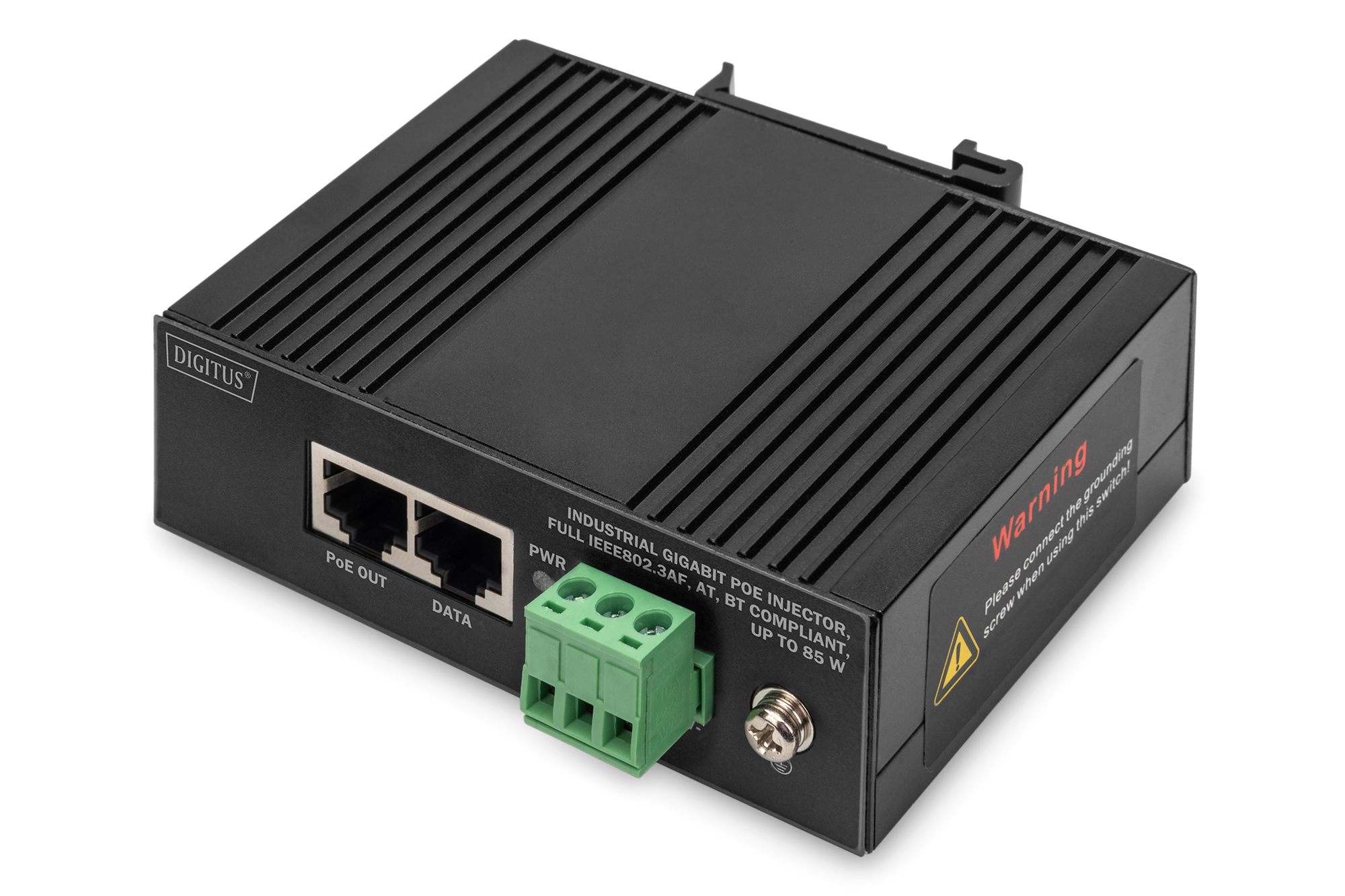 DIGITUS DN-651141 Gigabit EthernetPoE Injektor, Industriell DIGITUS DN-651141 Gigabit EthernetPoE Injektor, Industriell