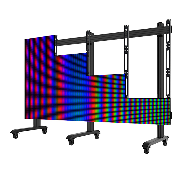 B-TECH SYSTEM X - Mobile Stand for Sony Crystal dvLED 138inch Bundle BT9371-FM-5X5-SON-CRY-ZRK-138/B Moebel, Krippe, Bett für Säuglinge