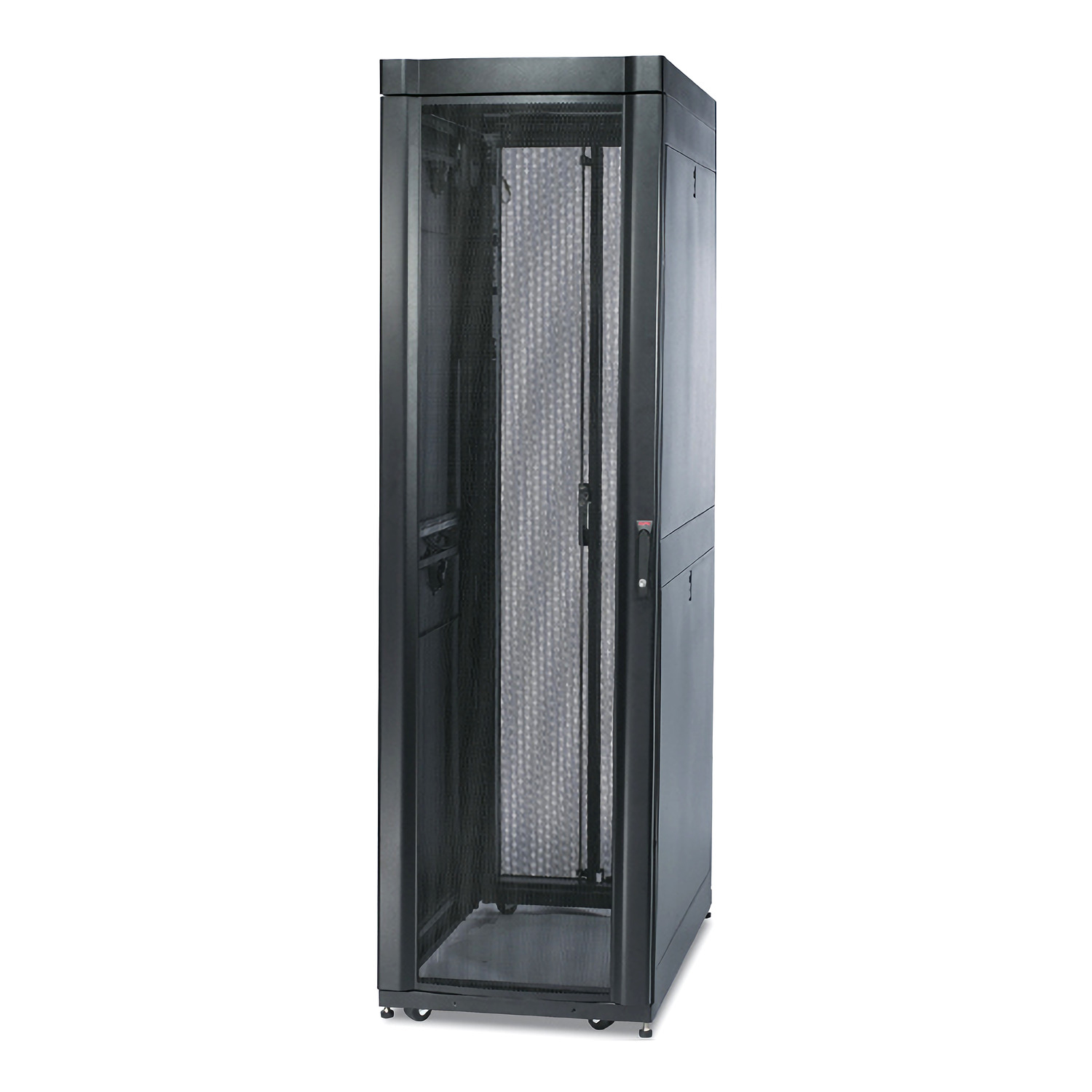 Servidorrack, Schrank, Netzwerk-Rack, Stahlrahmen, Verriegelte Tür