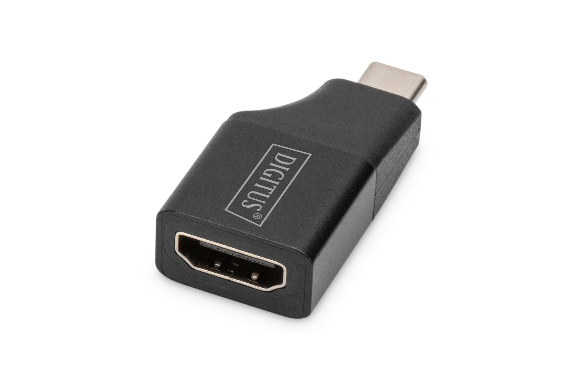 DIGITUS AK-300450-000-S 4K USB Adapter, USB - C/Stecker auf HDMI A/Buchse