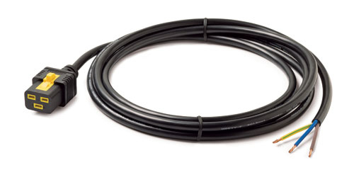 APC AP8759 - Power Cord, Locking C19 to Rewireable, 3.0m