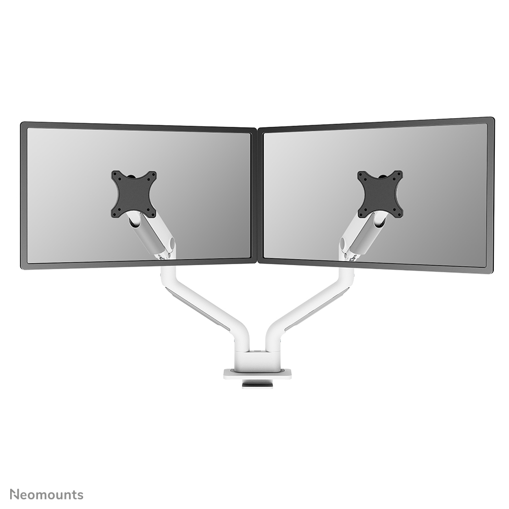 Neomounts DS70S-950WH2 Monitorarm 17-35" - Gasfeder - Topfix - 180°-Stopp Neomounts DS70S-950WH2 Monitorarm 17-35" - Gasfeder - Topfix - 180°-Stopp