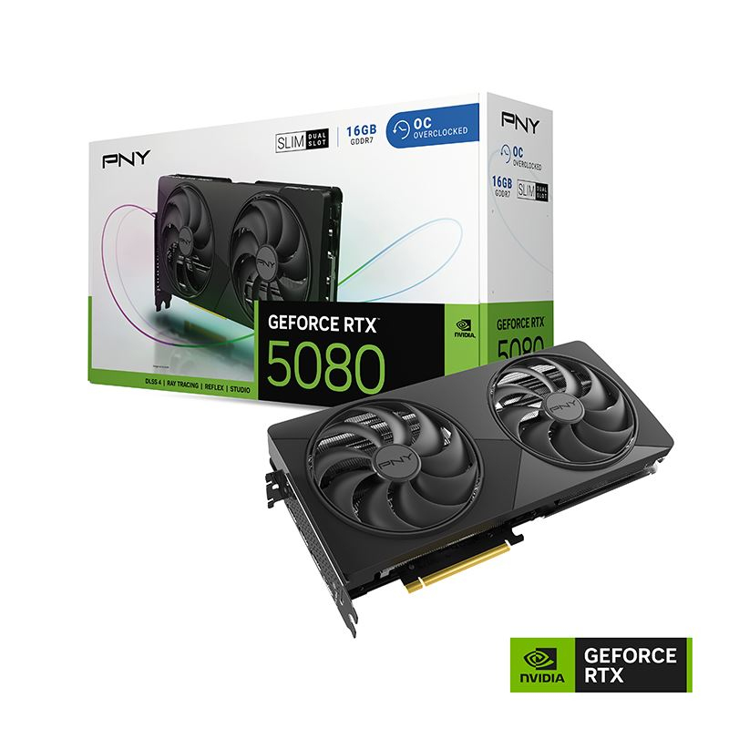 GeForce RTX 5080, Grafikkarte, PCIe, 16GB, OC Overclocked