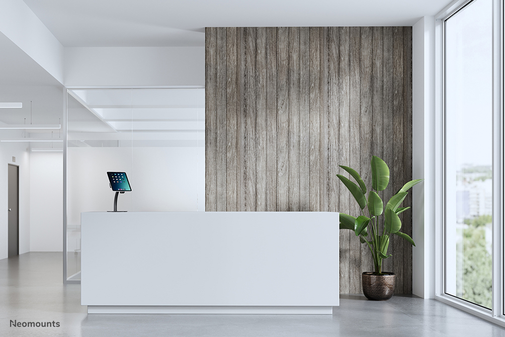 Neomounts Tischhalterung für Tablets - Tablet/UMPC - Passive Halterung - Tisch/Bank - Indoor - Schwarz