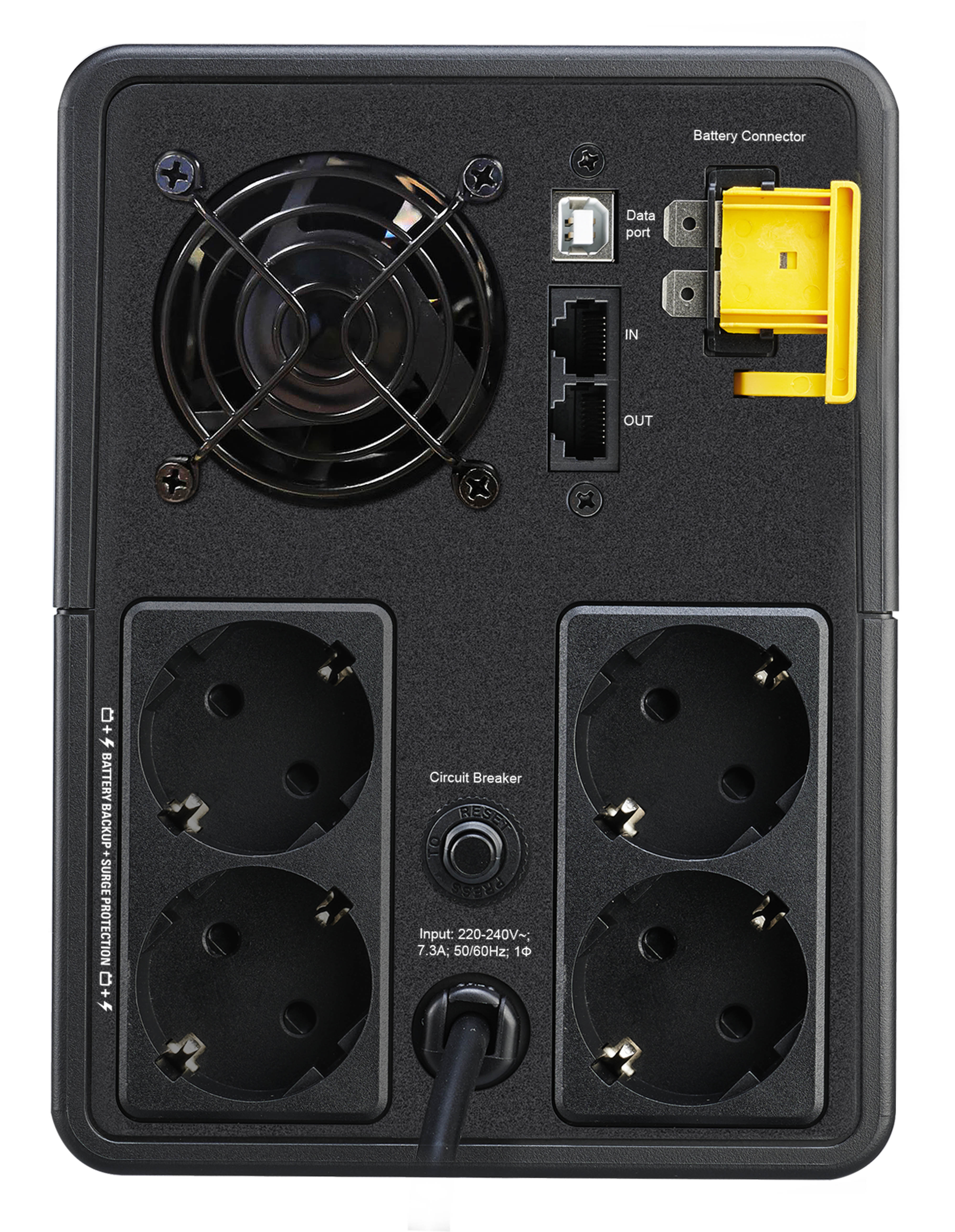 APC BX1600MI-GR - Back-UPS 1600VA, 230V, AVR, Schuko Sockets APC BX1600MI-GR - Back-UPS 1600VA, 230V, AVR, Schuko Sockets