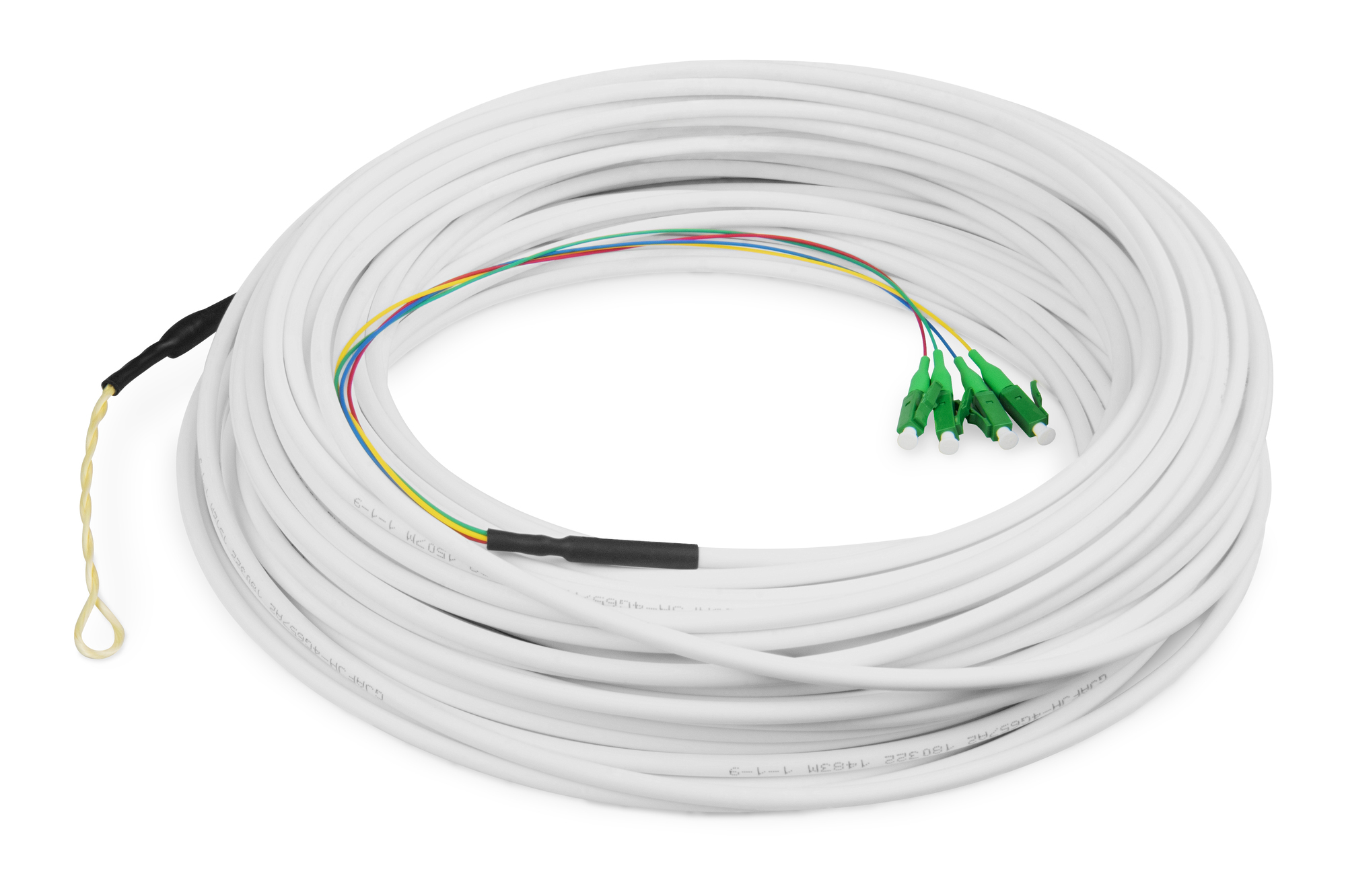 DIGITUS DK-3904LCA-30 FTTH Drop Kabel, Singlemode, 4 Fasern, 4 LC/APC, 30 m DIGITUS DK-3904LCA-30 FTTH Drop Kabel, Singlemode, 4 Fasern, 4 LC/APC, 30 m