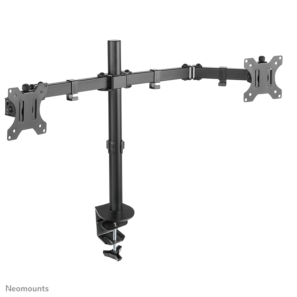 Neomounts Monitor-Tischhalterung - Klemme /Bolzen - 8 kg - 25,4 cm (10 Zoll) - 81,3 cm (32 Zoll) - 100 x 100 mm - Schwarz