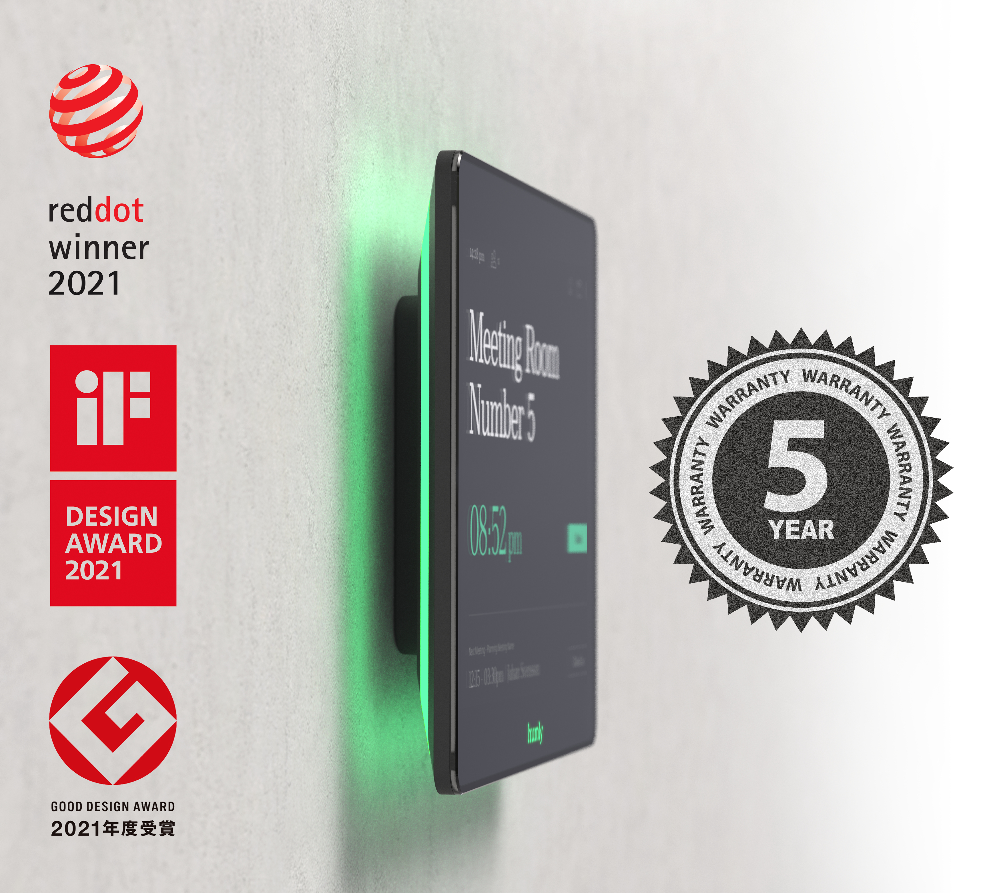 Humly Room Display Extend Warranty to 5 years