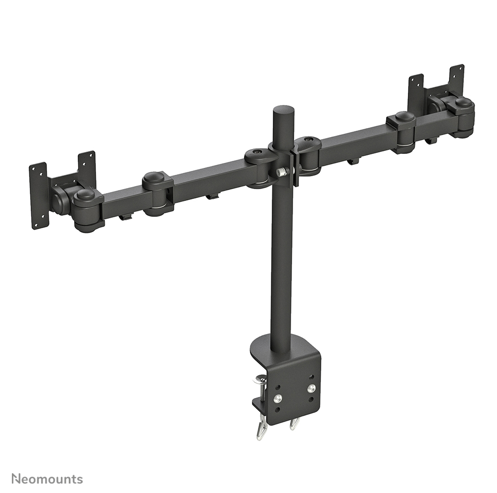 Neomounts Monitor-Tischhalterung - Klemme - 8 kg - 25,4 cm (10") - 68,6 cm (27") - 100 x 100 mm - Schwarz