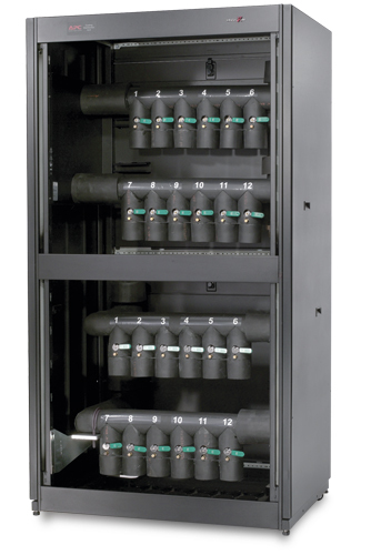 APC ACFD12-B - Cooling Distribution Unit 12 Circuit, Bottom/Top Mains, Bottom Distribution Piping