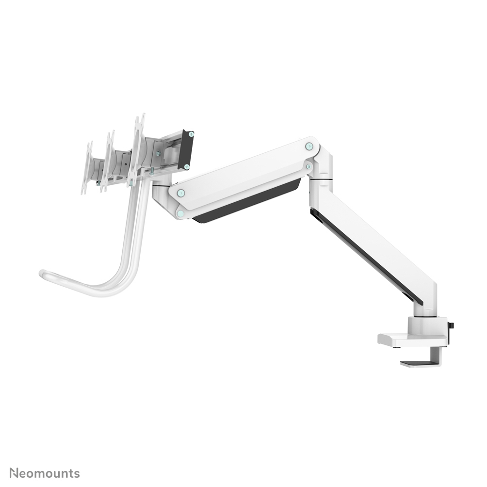 Neomounts Select Flachbild Tischhalterung - Klemme /Bolzen - 6 kg - 43,2 cm (17 Zoll) - 68,6 cm (27 Zoll) - 100 x 100 mm - Weiß