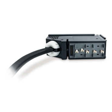 elektrischer anschluss, kabelbaugruppe, mehrfachsteckverbinder, lineare ansteuerungsschnittstelle, industrieller stecker