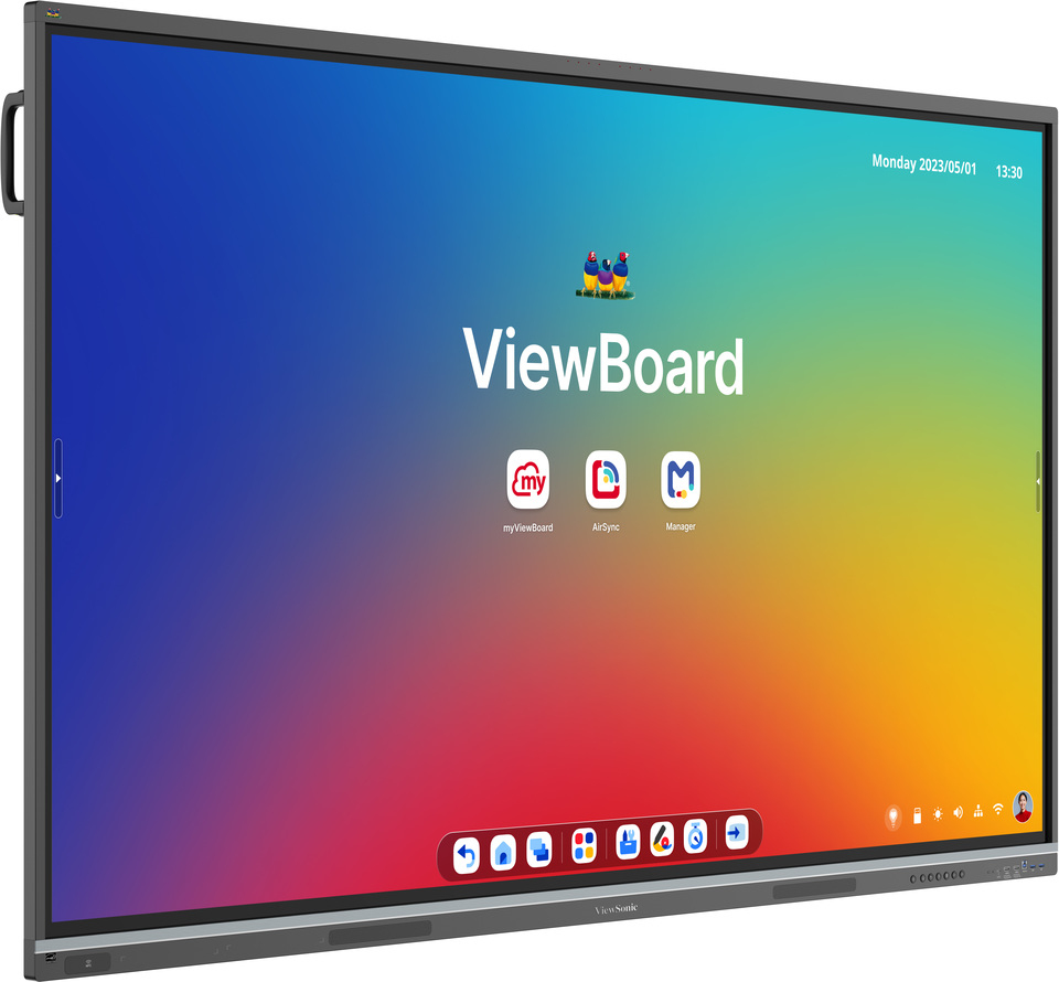 interaktiver Bildschirm, Touchscreen, LED-Monitor, Großformatdisplay, Schulungsmonitor