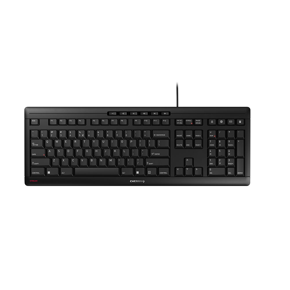 Cherry Tastatur Stream (JK-8500EU-2) schwarz | EU