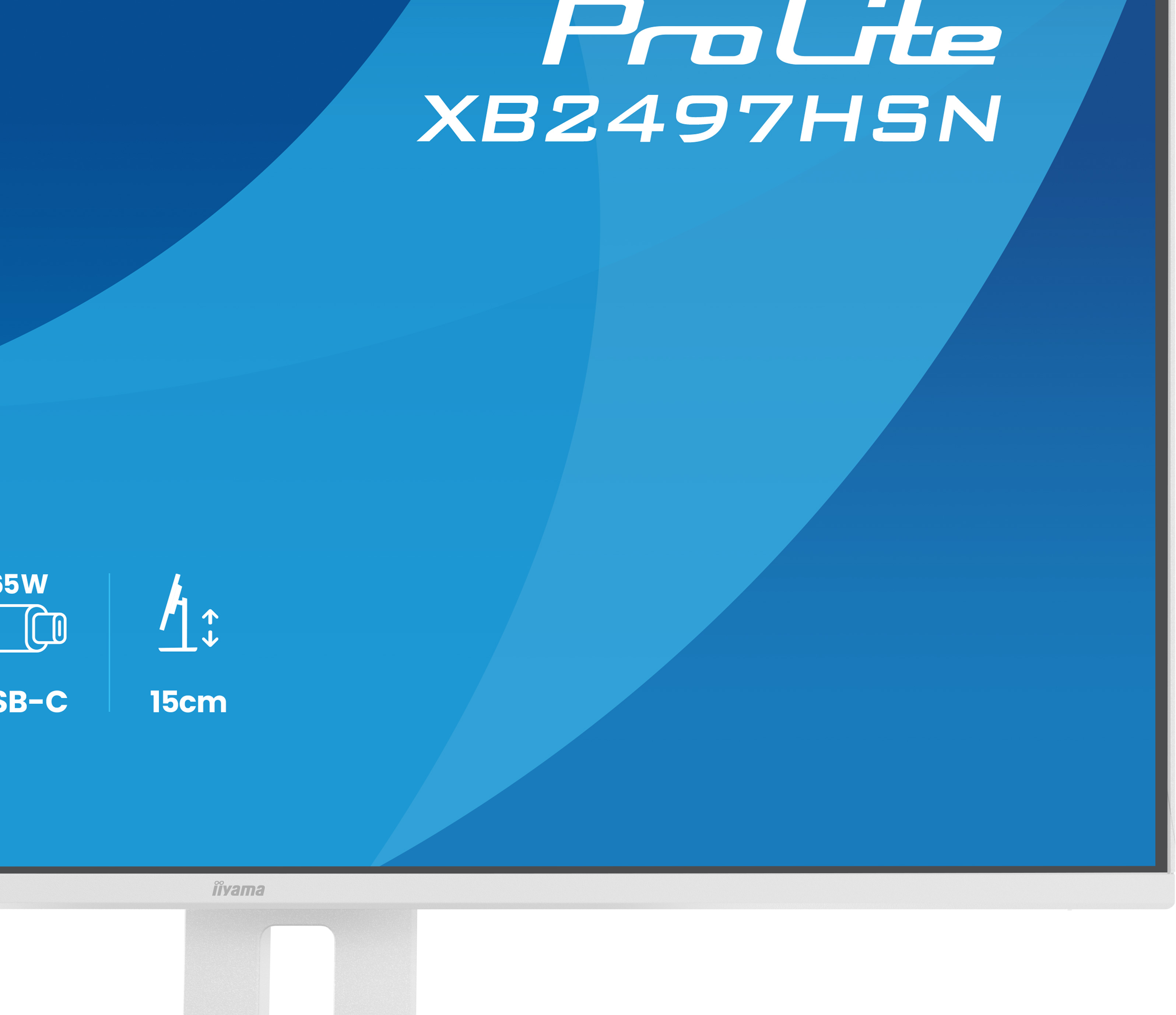 Monitor, LED, 24- inch, USB-C, 15cm height