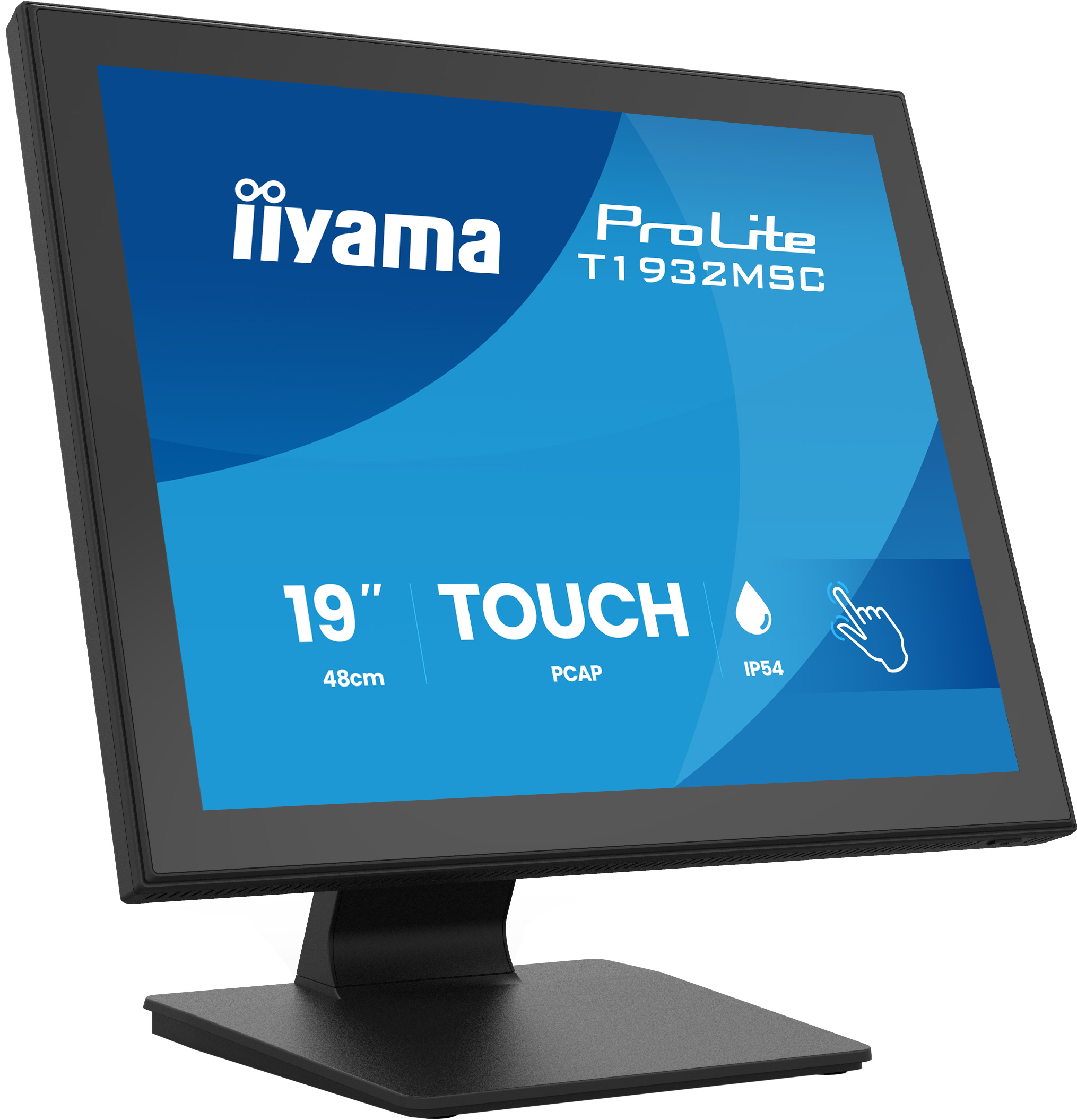 monitor, Touchscreen, 19 Zoll, PCAP, IPS54