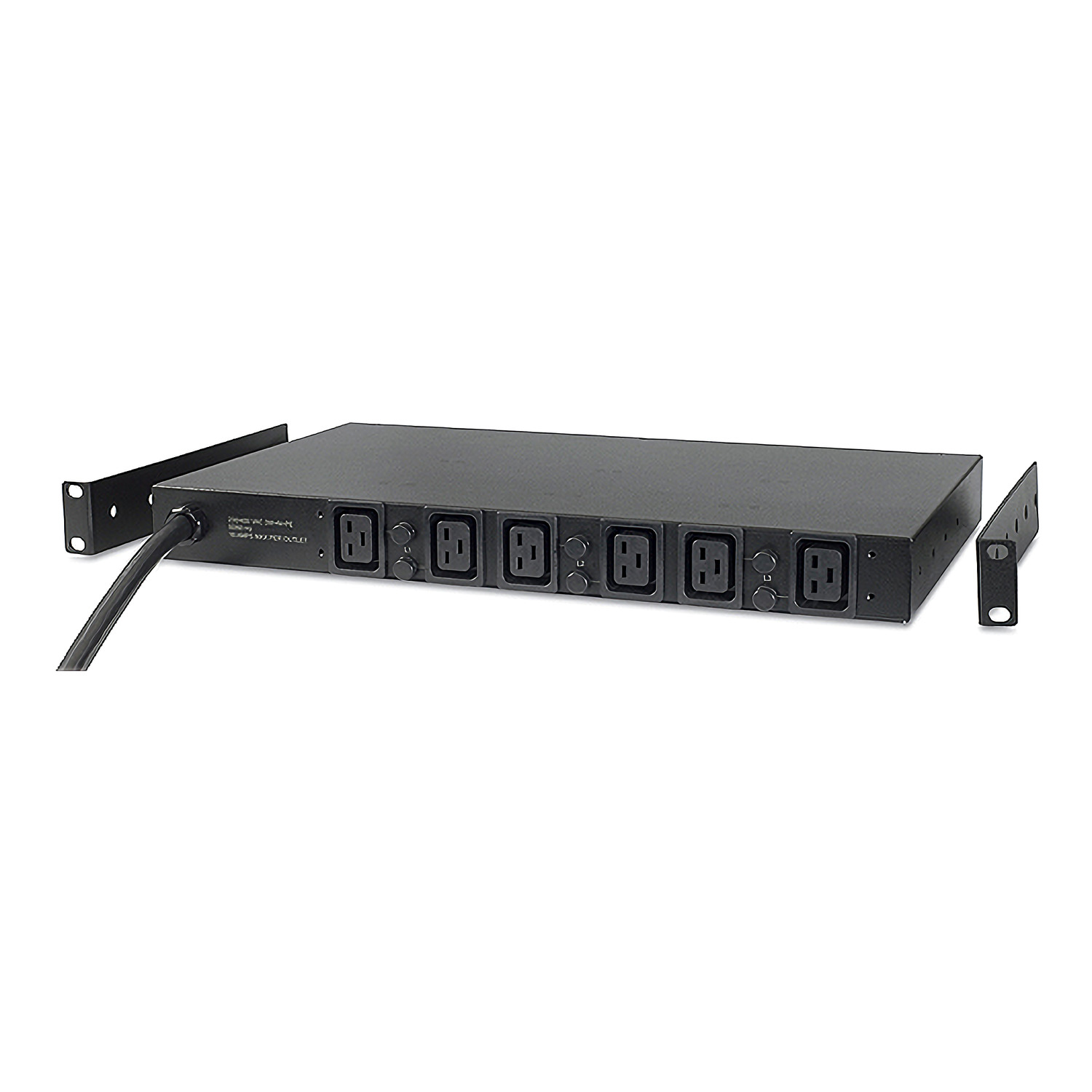 PDU, Rack PDU, Stromverteilung, 8-Steckdosen, Schwarz