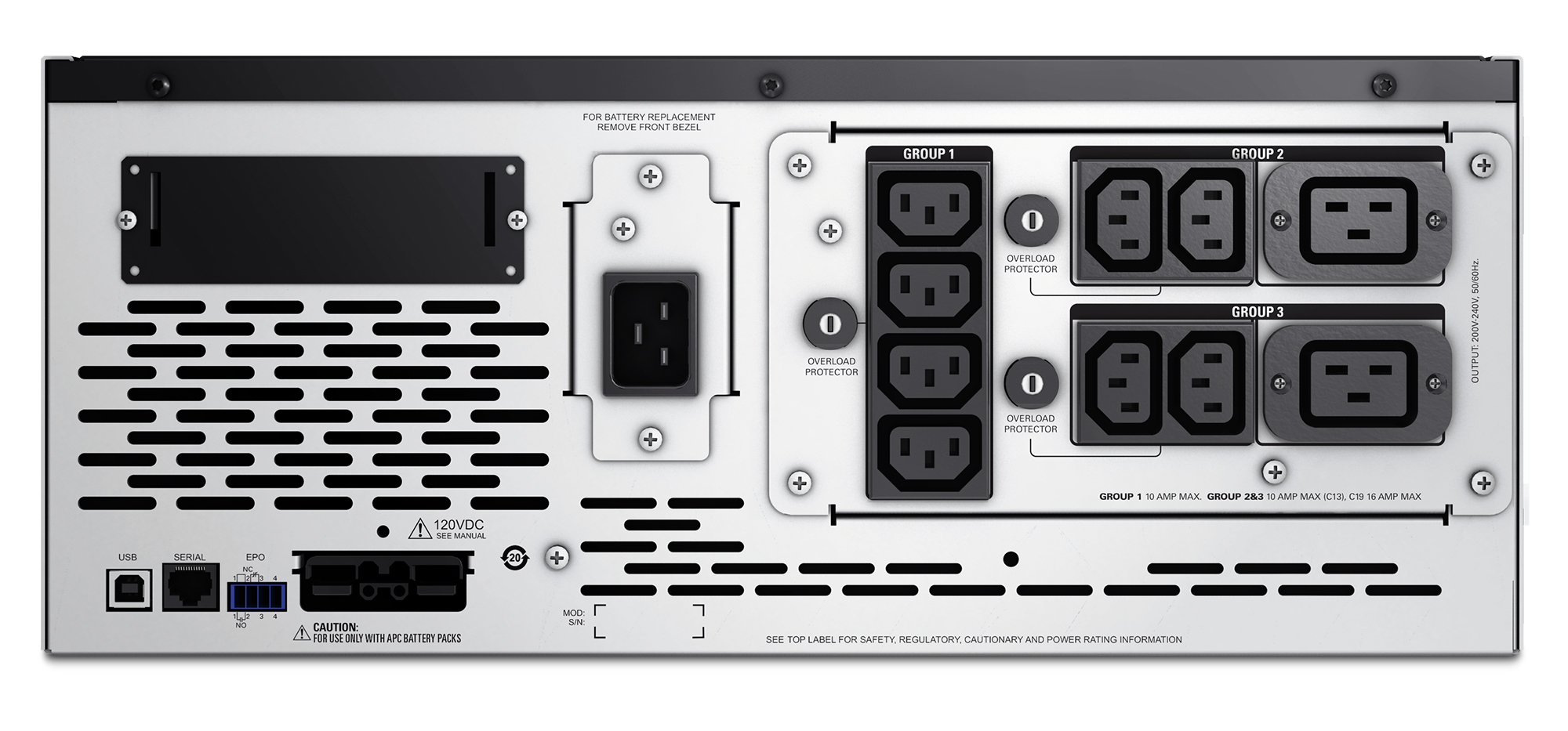 APC SMX2200HV - Smart-UPS X 2200VA Short Depth Tower/Rack Convertible LCD 200-240V