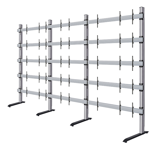 B-TECH SYSTEM X - 271 inch LG LSAC LED Bloc Ultimate Freestanding Videowall Display BT9370-LG-LSAC-5X5/BS B-TECH SYSTEM X - 271 inch LG LSAC LED Bloc Ultimate Freestanding Videowall Display BT9370-LG-LSAC-5X5/BS