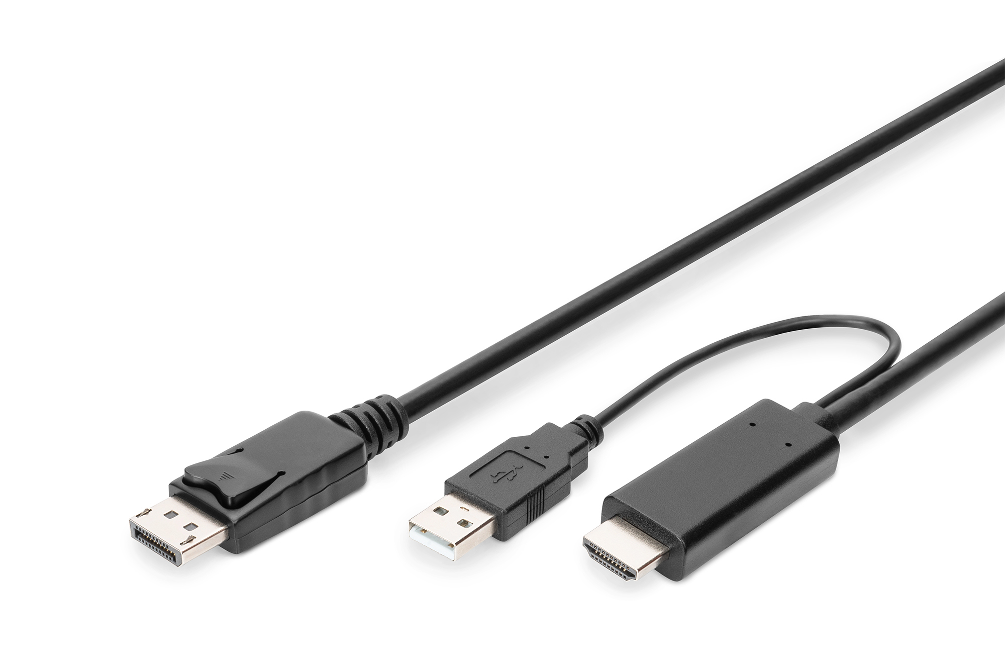 HDMI-Kabel, USB-A zu HDMI, Kabel, Adapter, schwarz