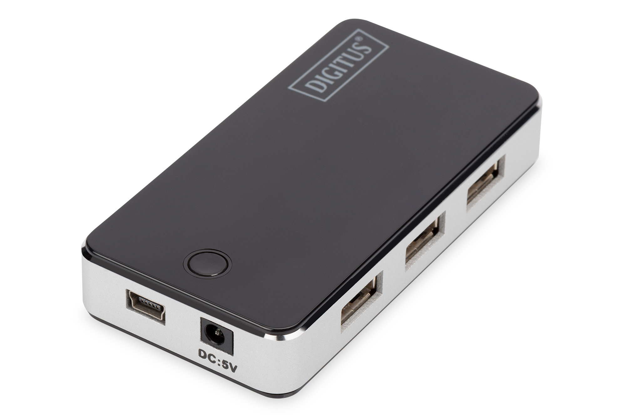 USB-Hub, DC-Eingang, 5V, Frontanschluss, Multi-Port