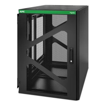APC NetShelter 18U Wallmount Rack Enclosure Cabinet Side Mount UPS Depth APC NetShelter 18U Wallmount Rack Enclosure Cabinet Side Mount UPS Depth