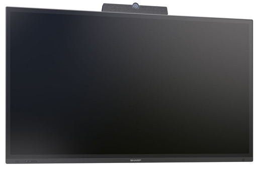 Monitor, integrierte Webcam, Breitbildschirm, schwarzes Gehäuse
