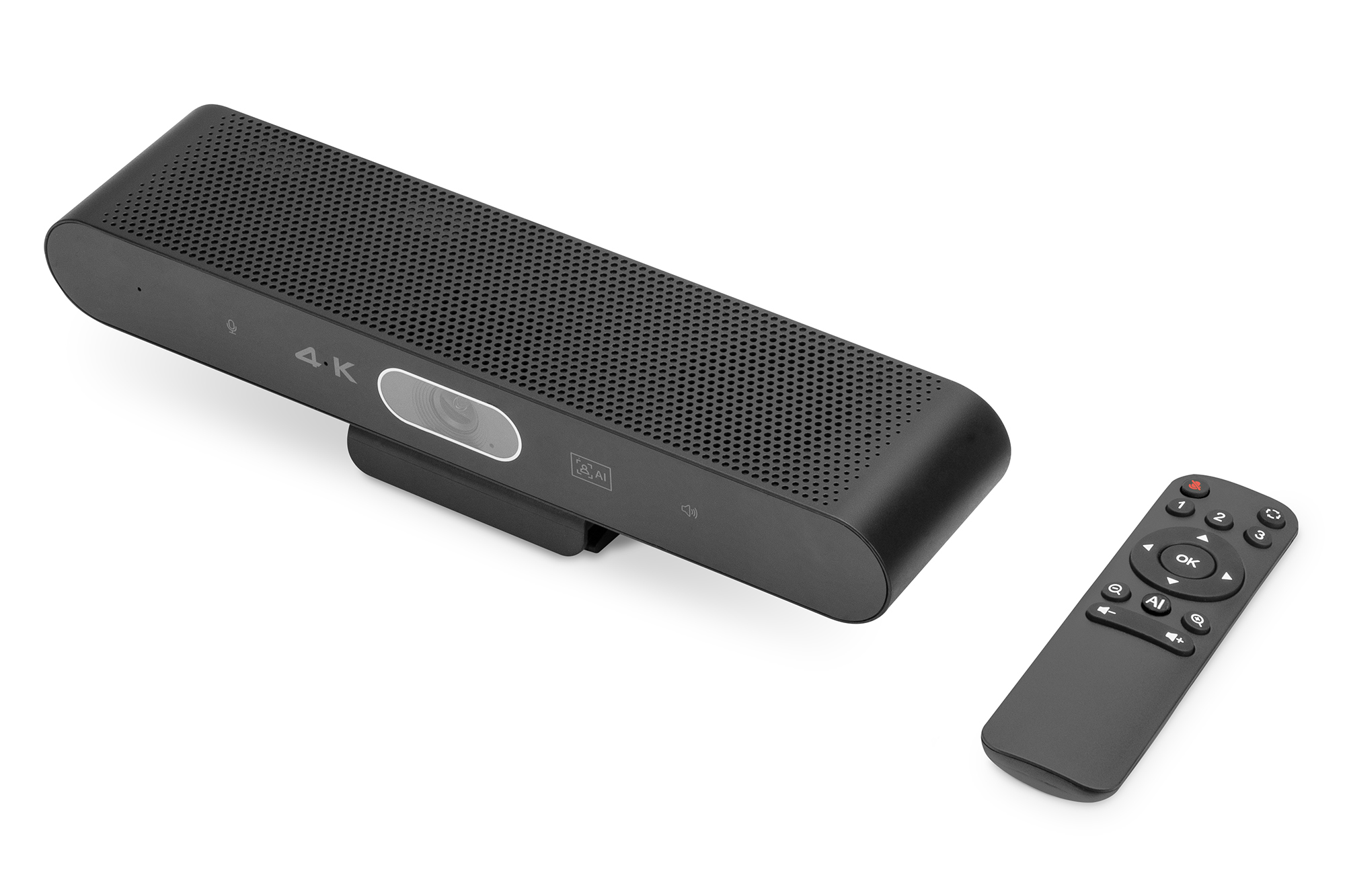 lautsprecher, soundbar, 4K kamera, kameraleiste, fernbedienung