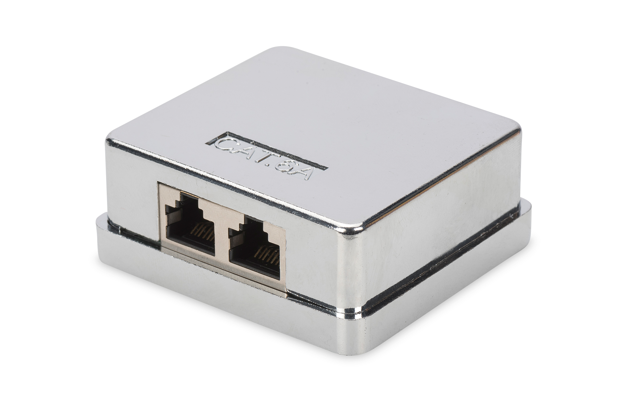 DIGITUS DN-93713 Cat 6A Aufputzdose, 2-fach DIGITUS DN-93713 Cat 6A Aufputzdose, 2-fach