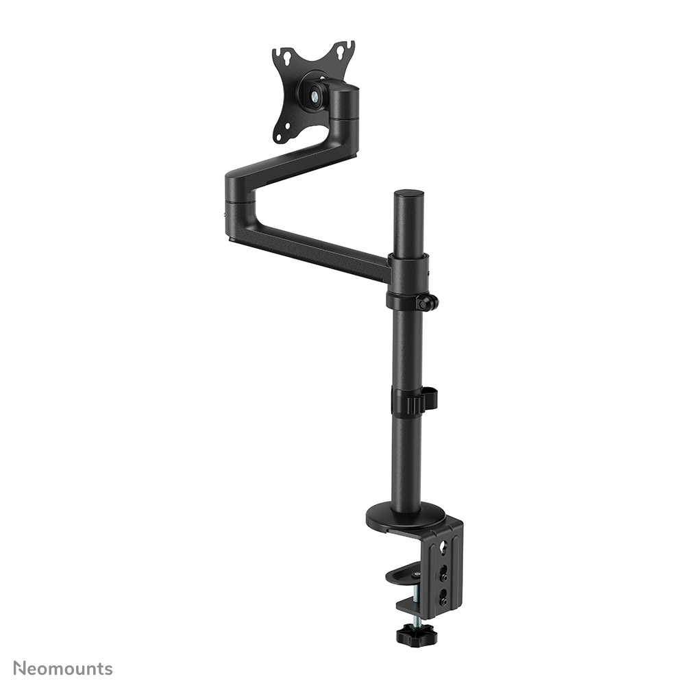 Neomounts Monitor-Tischhalterung - Klemme /Bolzen - 8 kg - 43,2 cm (17") - 68,6 cm (27") - 100 x 100 mm - Schwarz